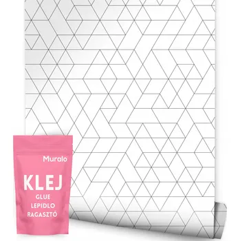 Tapeta TAPETA NA ZEĎ DO LOŽNICE OBÝVACÍHO POKOJE MODERNÍ GEOMETRICKÝ VZOR ABSTRAKCE