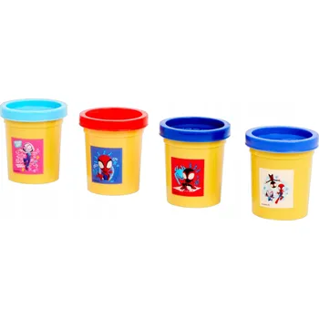 Modelovací hmota SPIDEY - MODELÍNA MODELÍNA - OKIDOKI 4 kusy