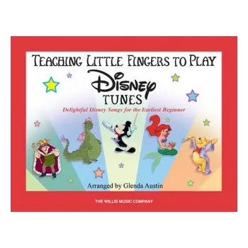Cizojazyčná kniha Teaching Little Fingers to Play Disney Tunes (Kniha)