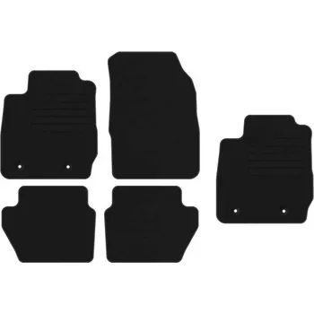 autokoberec Kobercové rohožky Edecor velurové 5 ks