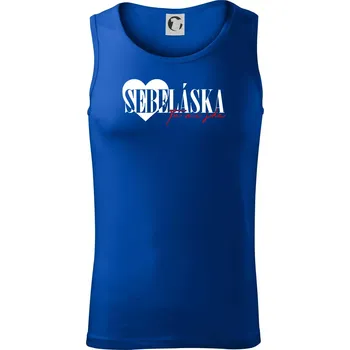 Sebeláska ta mi jde - Tílko pánské Core - XL ( Královská modrá )