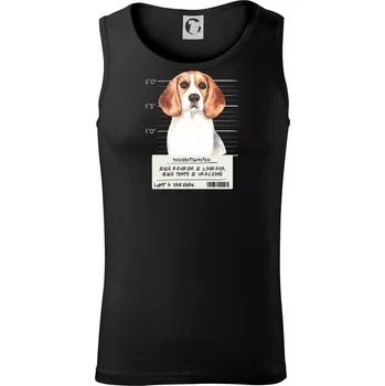 Lump a darebák bígl - Tílko pánské Core - L ( Černá )