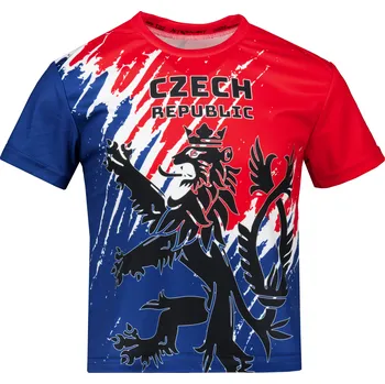 Chlapecké tričko Dětské funkční triko premium ALTISPORT VOJ/ALK036TR01 MODRÁ/ČERVENÁ 122