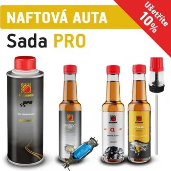 aditivum Metabond Set aditiv pro naftové motory - Metabond PRO 250ml + Metabond CL 250ml + Metabond Megasel 250ml + Metabond DPFCC 250ml + Profesionální dávkovací hlava
