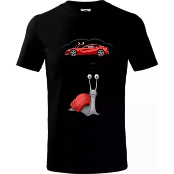 Chlapecké tričko Nesplnitelný sen (Hana-creative) - Tričko dětské bavlněné - 98 cm / 2 roky ( Černá )