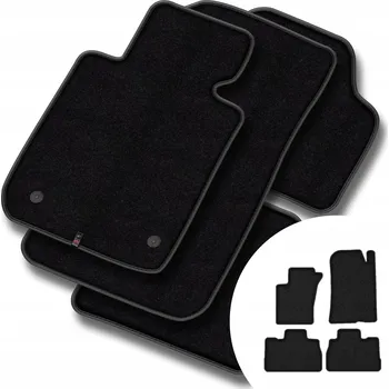 autokoberec Velurové autokoberce Motos 4 ks