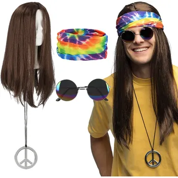 Karnevalový kostým Sada doplňků Boland Hippie John