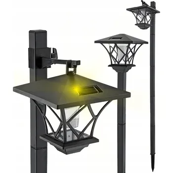 Venkovní osvětlení Solární lampa zapichovací lampa Smartled černá 150 cm 1 ks