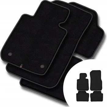 autokoberec Velurové autokoberce Motos 4 ks