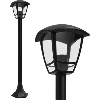 Venkovní osvětlení Osvětlovací sloupek kulatý Masterled E27 100 cm černý