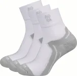 Ponožky MOOA Bamboo Active Mid 3-pack Velikost ponožek: 39-42 / Barva: bílá/šedá