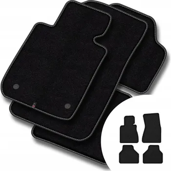 autokoberec Velurové autokoberce Motos 4 ks