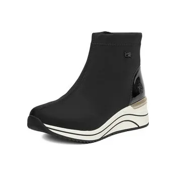 Dámské kozačky Polokozačky Remonte D0T73-03 Černá 37