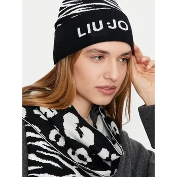 Módní doplněk Sada čepice a šál Liu Jo 2F4052 M0300 Černá OS