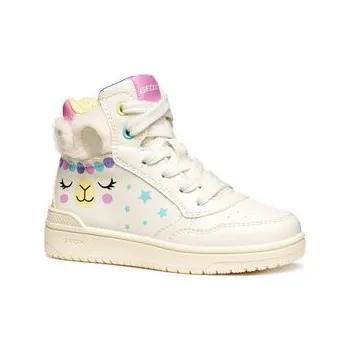 Dámské tenisky Sneakersy Geox J Washiba J56HXE 0BCKN C1M0G S Bílá 31