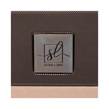 Školní kufřík Kufřík Semi Line T5508-0 Hnědá OS