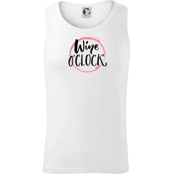 wine o clock - Tílko pánské Core - XL ( Bílá )