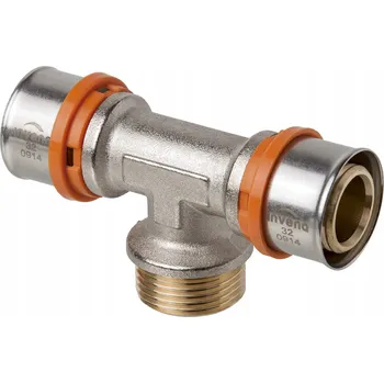 rozdělovač topení INVENA GAMAPROV svorka. t-rozdělovač 20X1/2X20 VNĚJŠÍ ZÁVIT PA-63-002-E