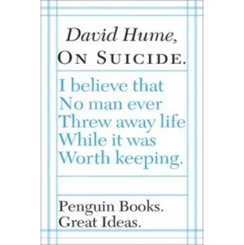 Cizojazyčná kniha On Suicide (Hume David)(Brožovaná)