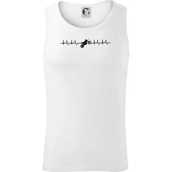 Enduro EKG - Tílko pánské Core - L ( Bílá )