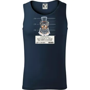 Lump a darebák rotvajler - Tílko pánské Core - 2XL ( Námořní modrá (velmi tmavá - téměř černá) )