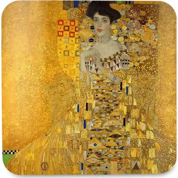 Podložka pod hrnek Zlatá Adéla Gustav Klimt