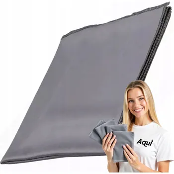 Utěrka Mikrovláknová Utěrka Aqui (mikrovlákno) v balení po 1 ks šedá