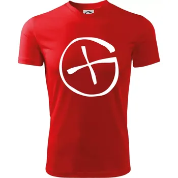 Geocachka - Dětské triko sportovní (dresovina) - 146 cm/10 let ( Červená )