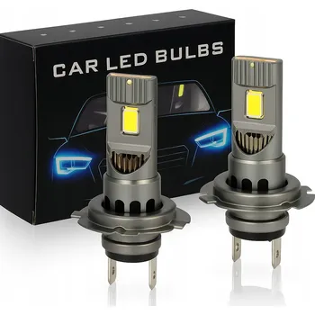 Povinná bezpečnostní výbava LED ŽÁROVKY H7 VELMI SILNÉ BÍLÉ 6500K ICPM 12V CANBUS