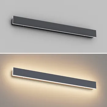 Nástěnné svítidlo LED OGRODNÍ/FASÁDNÍ SVÍTIDLO NA ZEĎ 60cm 20W Teplá bílá