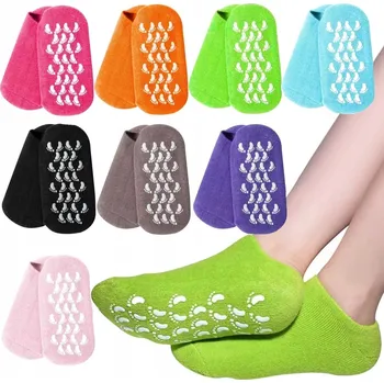 Péče o nohy Silikonové Ponožky na popraskané paty, regenerační, pro Spa procedury