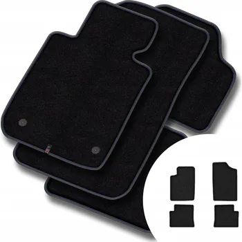 autokoberec Velurové autokoberce Motos 4 ks