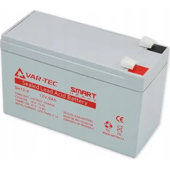 Záložní baterie AKKU SMART HEAVY 12V/9Ah - pro UPS, životnost 4-6 let