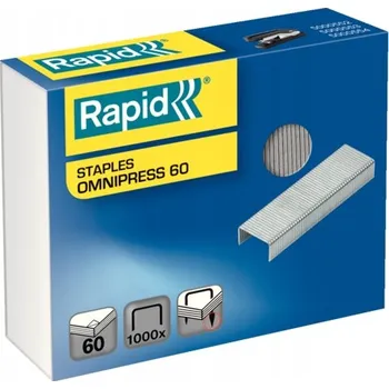 Spona do sešívačky Sponky Rapid [5000561] 60k Omnipress balení 1000 ks