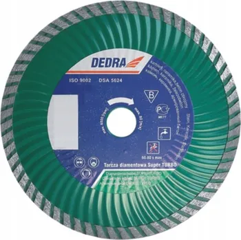 Řezný kotouč Dedra Diamantový řezný kotouč Super Turbo 115/22,2 mm H1142