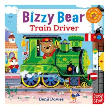 První čtění Bizzy Bear: Train Driver (Benji Davies)(Leporelo)