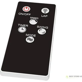 Domácí ventilátor Podlahový ventilátor Blow Stojací podlahový ventilátor 60W černý