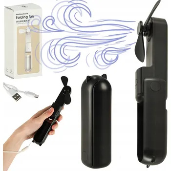 Domácí ventilátor Stolní ventilátor mini ruční skládací USB přenosný větráček