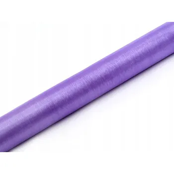 Organza Šifon Dekorační látka 36cmx9m Lila