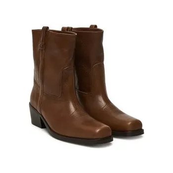 Dámské kozačky Polokozačky Weekend Max Mara Ranch 2525796034600 Hnědá 35