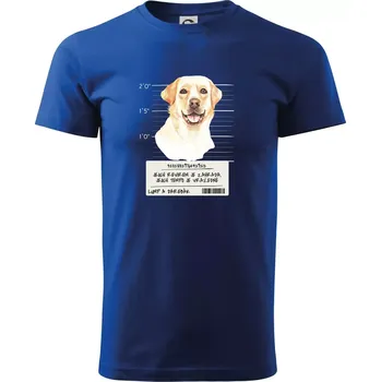 Lump a darebák labrador - Triko extra velké (5-8XL) - 6XL ( Královská modrá )
