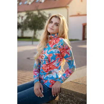 Dámský rolák KIXMI OPRAH MODRÁ XS