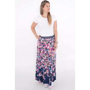 Dámská sukně Dámská sukně KIXMI SOPHIA TMAVĚ MODRÁ S