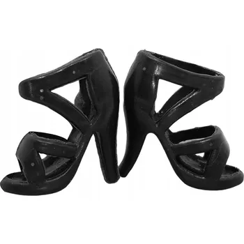 Doplněk pro panenku DÁMSKÉ BOTY MINIATURY PRO PANENKU BARBIE 28-30 cm LODIČKY NA PODPATKU