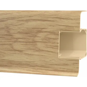 PVC lišta Vox 2,1 x 66, délka 2 cm, Antický dub