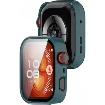 Pouzdro na mobilní telefon Pouzdro s vestavěným sklem Bizon pro Huawei Watch Fit 4 Pro, pouzdro, pouzdro