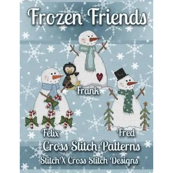 Učebnice Frozen Friends Cross Stitch Patterns (Tracy Warrington,Stitchx)(Brožovaná)
