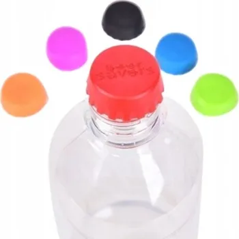 Silikonové šroubovací víčka na nápoje, sada šroubovací víčko na nápoje, zátky na lahve