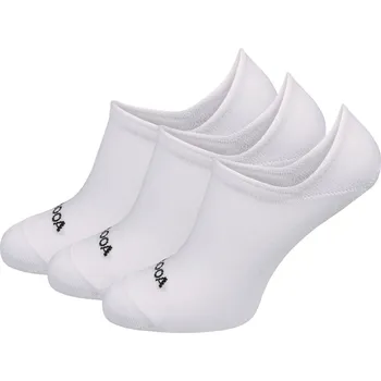 Pánské ponožky Ponožky MOOA Essential Invisible 3-pack Velikost ponožek: 43-46 / Barva: bílá