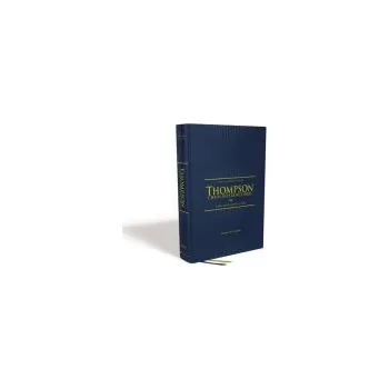 NIV, Thompson Chain-Reference Bible, Hardcover, Navy, Red Letter, Comfort Print (THOMPSON DR. FRANK)(Pevná)